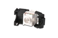 Inserto Jack Utp Non Schermato Rj45 Cat. 6 Toolfree