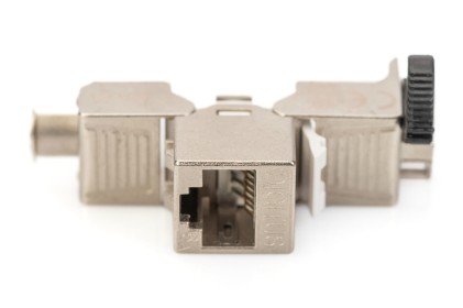 Kit 24 Inserto Jack Schermato Rj45 Categoria 6A Toolfree