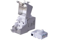 Inserto Jack Schermato Rj45 Categoria 6A Toolfree