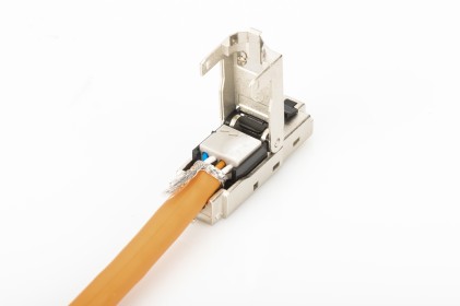 CONNETTORE RJ45 ASSEMBLAGGIO SENZA ATTREZZI CAT 6A