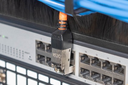 Spina Rj45 Schermata 6A Per Installazione Senza Attrezzi Pieghevole