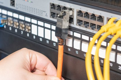 Spina Rj45 Schermata 6A Per Installazione Senza Attrezzi Pieghevole