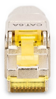 Digitus Connettore Di Terminazione Cat 6A, Schermato, Attacco Di Montaggio Senza Attrezzi