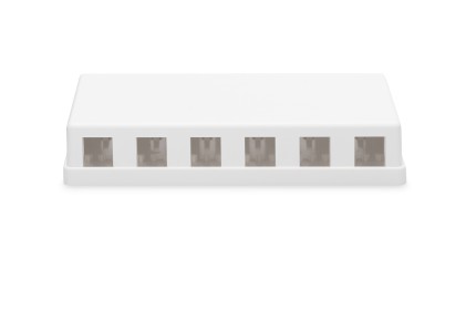 Box 6 Porte Per Connettori Jack Di Rete Esterno