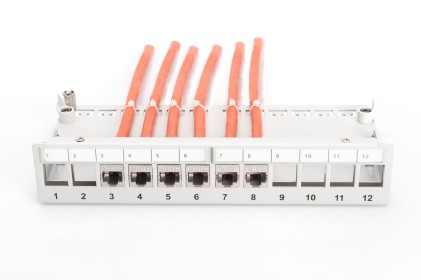 Patch Panel 12 Porte Da Tavolo Schermato Digitus