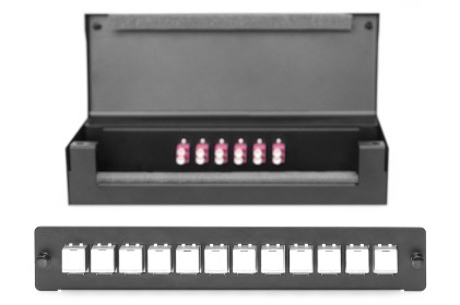 Digitus Box Punto Di Consolidamento Per Moduli Keystone / Accoppiamenti A Fibra Ottica Per 12 X Keystone, 6Xlc Dx
