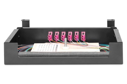 Digitus Box Punto Di Consolidamento Per Moduli Keystone / Accoppiamenti A Fibra Ottica Per 12 X Keystone, 6Xlc Dx