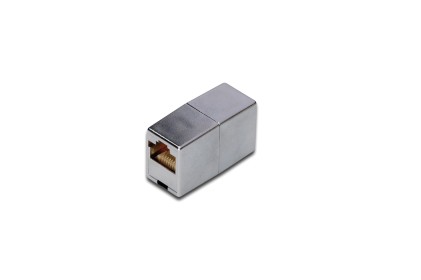 Adattatore 8P8C Femmina/Femmina Schermato Cat. 5E Rj45