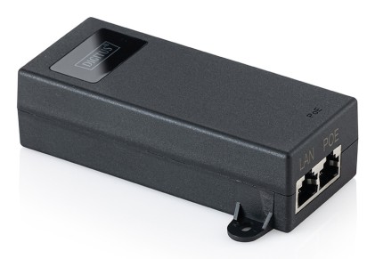 Iniettore Digitus Gigabit Ethernet Poe++ &ndash; 802.3Bt (60 W) Colore Bianco