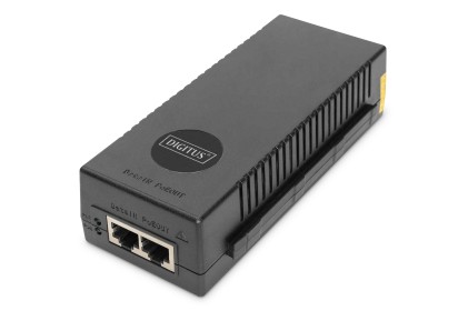 Iniettore 10 Poe+ Ethernet Gigabit, 802.3At Pin Di Alimentazione: 3/6(+), 1/2(-), 30W