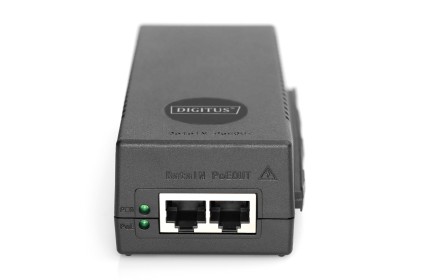 Iniettore 10 Poe+ Ethernet Gigabit, 802.3At Pin Di Alimentazione: 3/6(+), 1/2(-), 30W