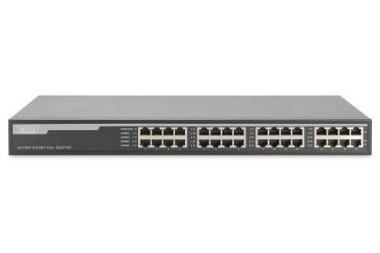 Iniettore Mid-Span 32 Porte Gigabit Poe+ Con 16 Porte Entrata E 16 Porte Uscita 250W Digitus