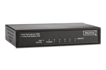 Estensore Di Linea Poe 10/100 Mbps 5 Porte