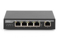 Prolunga Interna Gigabit Poe, 4 Porte, 60 W Estensione 100 M, A Cascata, Autoalimentata