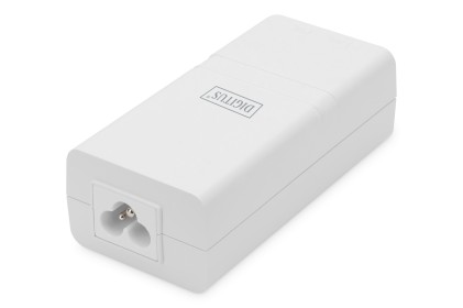 Iniettore Gigabit Ethernet Poe++ 802.3At, 30 W Piccolo Alloggiamento, Bianco