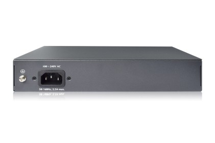 Switch 8 Porte Fast Ethernet Poe 120 Watt Con 2 Porte Uplink