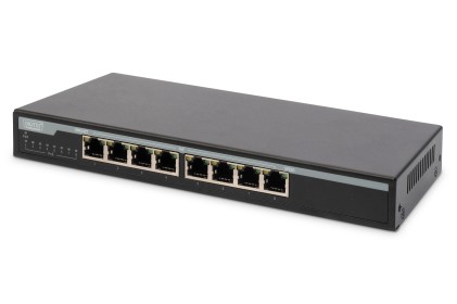 Switch Rete Poe 8 Porte 10/100/1000 Gigabit Digitus
