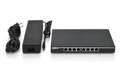 Switch Rete Poe 8 Porte 10/100/1000 Gigabit Digitus
