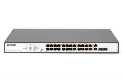 Switch Rete 24 Porte Poe Fast Ethernet 390 Watt Digitus