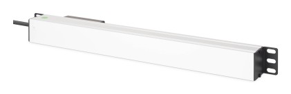 Digitus Presa Di Corrente In Alluminio, 7 Vie Con Interruttore Automatico