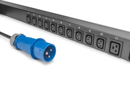 Digitus Smart Pdu, Input Monitored, Ingresso 1X16A, Uscite 20 X C13, 4 X C19