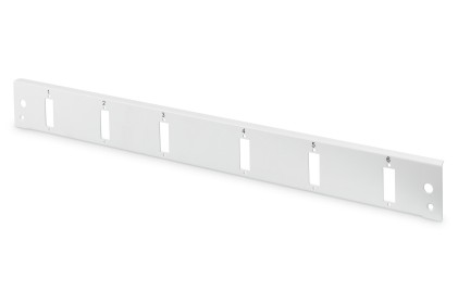 Pannello Frontale Fibra Ottica 1U 6X Sc Dx Verticale Grigio Ral 7035 Digitus