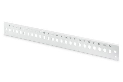 Pannello Frontale Fibra Ottica 1U 24X St Sx Verticale Grigio Ral 7035 Digitus