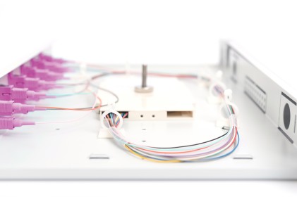 Scatola Di Giunzione Per Fibre Ottiche, Assemblata, Sc, Om4