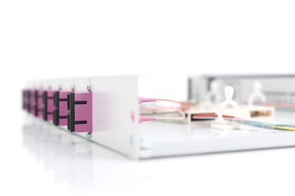 Scatola Di Giunzione Per Fibre Ottiche, Assemblata, Sc, Om4