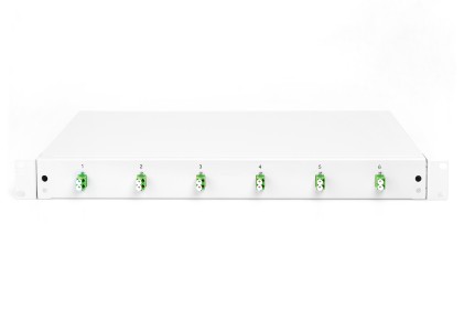 Scatola Di Giunzione Per Fibre Ottiche, Assemblata, 6X Lc-Apc Dx, Os2