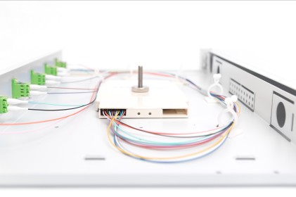 Scatola Di Giunzione Per Fibre Ottiche, Assemblata, 6X Lc-Apc Dx, Os2