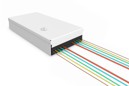 Unibox Fibra Ottica Per Montaggio A Parete 265 X 150 X 55 Mm, Grigio (Ral 7035) Digitus