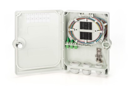 Digitus Alloggiamento Per Connessione Ftth/Fttb, Assemblato, Os2, 12 Fibre, Lc/Apc