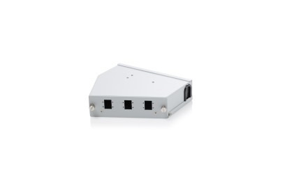 Digitus Distributore Di Giunzioni Su Guida Din Per Fibre Ottiche, Angolare, 6 Sc Sx/Lc Dx, Grigio