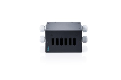 Digitus Distributore Per Guida Din A Fibre Ottiche, 6 Porte, Sc Dx/Lc Quad, Nero