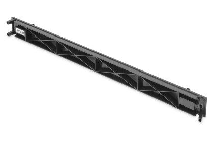 Pannello Cieco 1 Unita&#39; Per Armadi Rack 19&#34; Con Clip Colore Nero