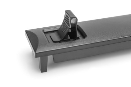 Pannello Cieco 1 Unita&#39; Per Armadi Rack 19&#34; Con Clip Colore Nero