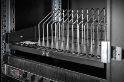 Mensola Estraibile Per Tablet, Portatili, Smartphone 175X483X340 Mm, Grigio (Ral 7035)