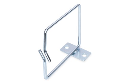 Anello Guidacavi Zincato Per Rack 19" Mm 80X80 Entrata Cavi Laterale Attacco Sfalsato