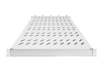 Ripiano Per Armadi Rack 19&#34; Con Gestione Cavi Per Armadi 1000 Mm Colore Grigio