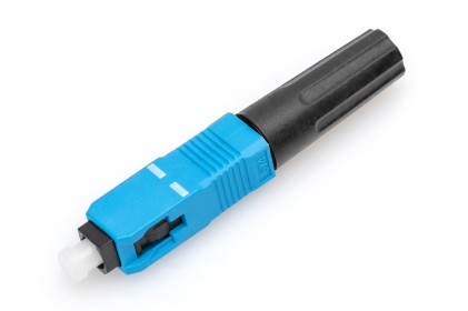 Confezione 10 Connettori Fibra Ottica Sc/Upc Installazione Rapida