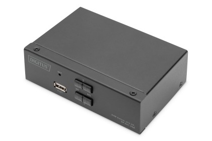 Digitus Switch Kvm, 2X1 Dp, Dp Out, Usb