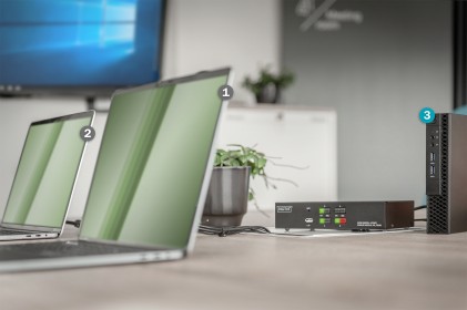 Switch Kvm 4 Porte 4K, 1 Schermo Hdmi<Sup>®</Sup> Usb