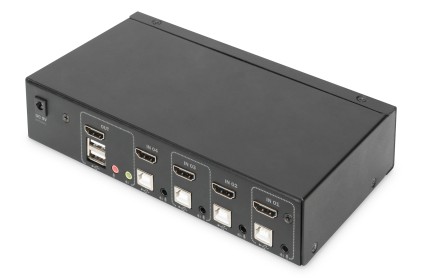 Switch Kvm 4 Porte 4K, 1 Schermo Hdmi<Sup>®</Sup> Usb