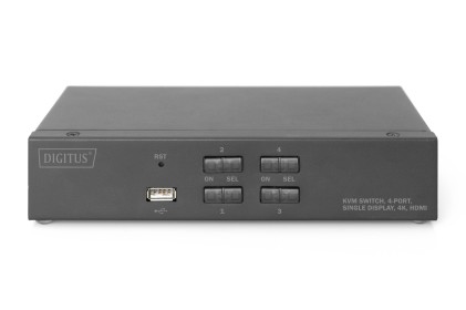 Switch Kvm 4 Porte 4K, 1 Schermo Hdmi<Sup>®</Sup> Usb