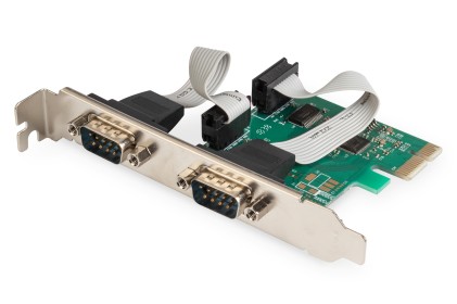 Digitus Scheda Pci Express Con 2Porte Seriali 9 Poli