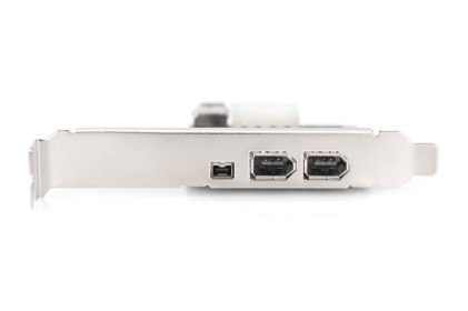 Scheda Aggiuntiva Pci Express 2+1 Porta Firewire Ieee1394A Con Staffa Normale + Low Profile