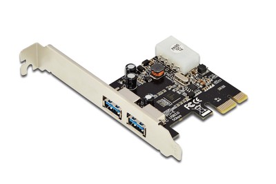 Scheda Aggiuntiva Pci-Express 2 Porte Usb 3.0