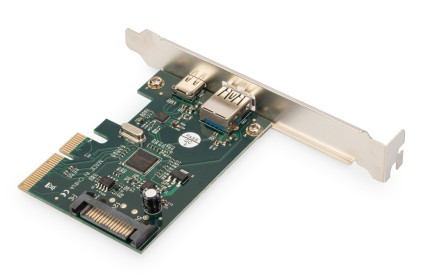 Scheda Pci-Express Usb Type-C. + Usb-A Digitus