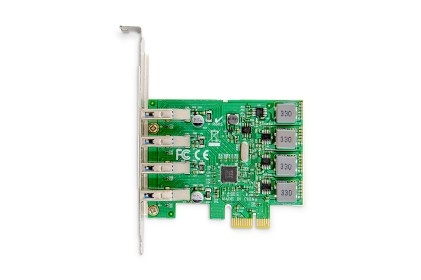 Scheda 4 Porte Usb 3.0 Pci-Express Digitus